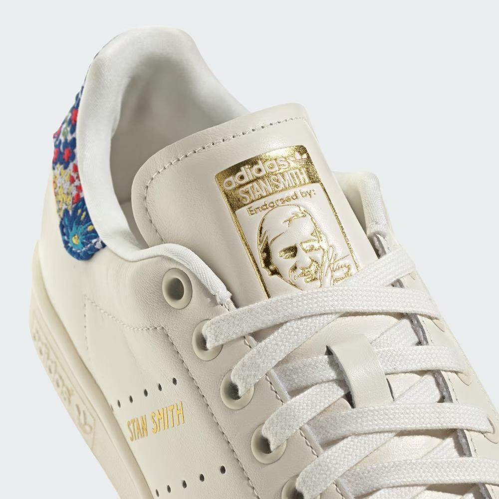 Adidas Stan Smith x Liberty London Floral Leather Sneakers JH5637 Womens 9 NWT - Picture 12 of 12